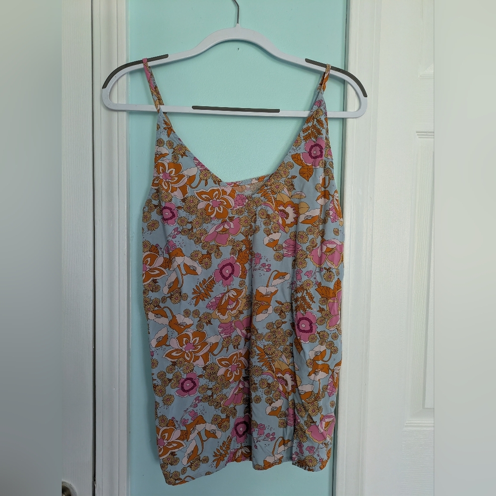 Floral Spaghetti Strap Dress